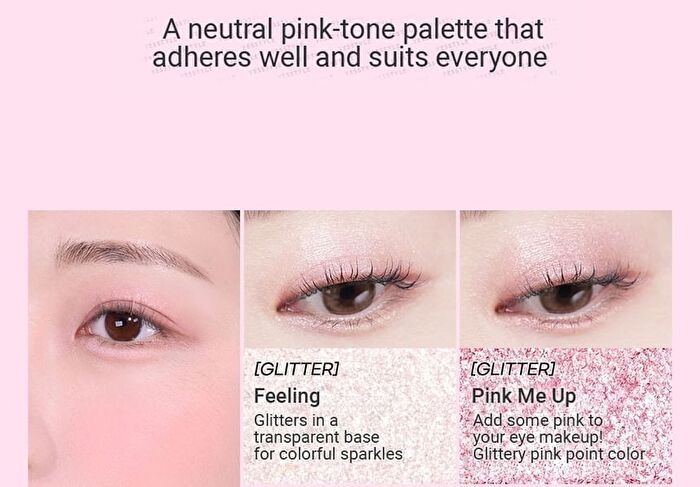 peripera All Take Mood Like Palette Peritage Collection - 2 Types - #01 Prestige Pink