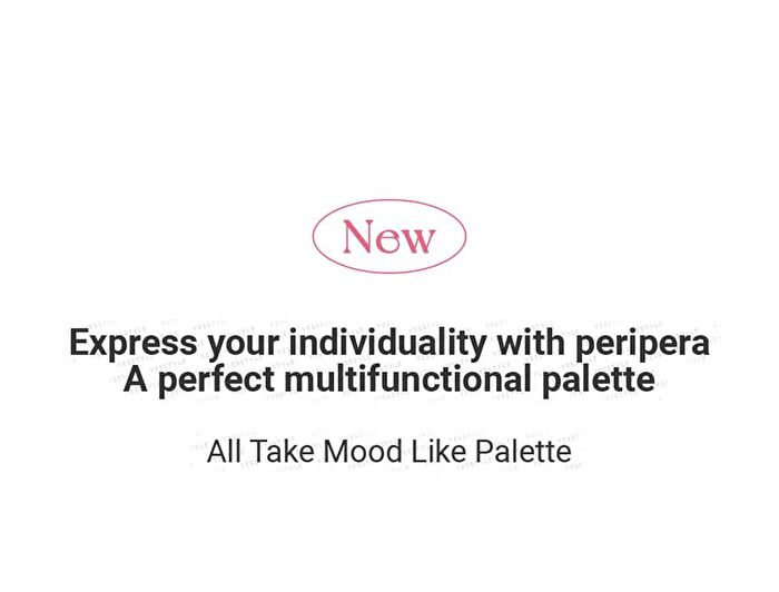 peripera All Take Mood Like Palette Peritage Collection - 2 Types - #01 Prestige Pink