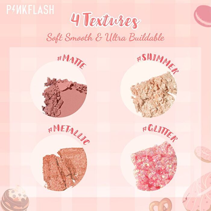 Pro Touch Eyeshadow Palette-Grapefruit - #04 Grapefruit mousse