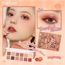 Pro Touch Eyeshadow Palette-Grapefruit - #04 Grapefruit mousse