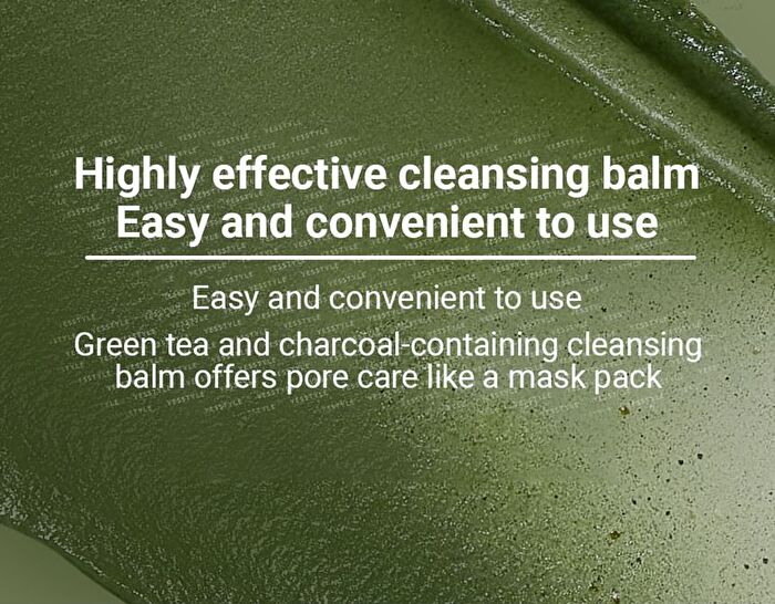 No.3 Pore & Makeup Cleansing Balm With Green Tea And Charcoal - 85g
