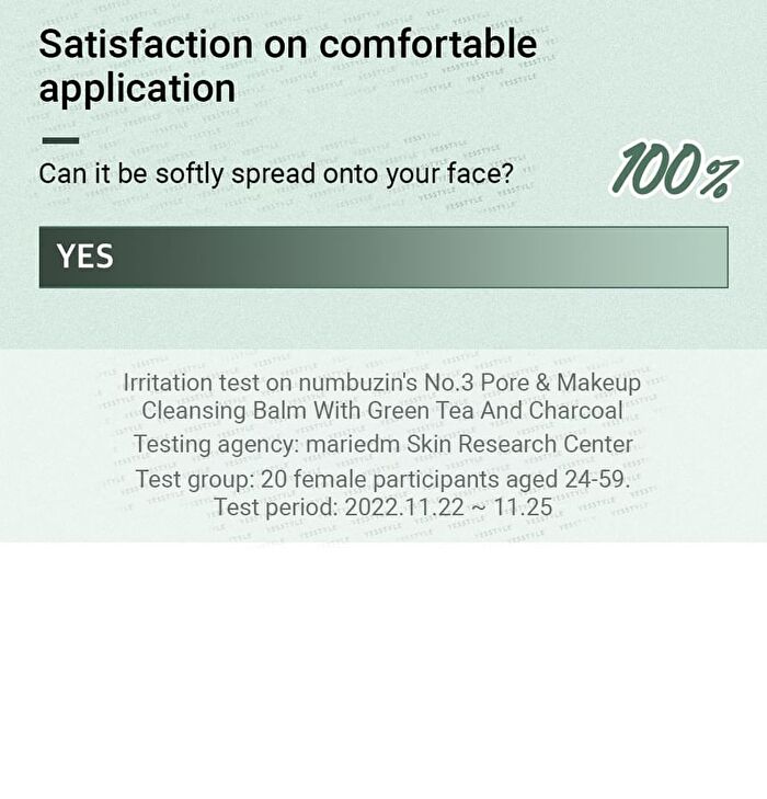 No.3 Pore & Makeup Cleansing Balm With Green Tea And Charcoal - 85g
