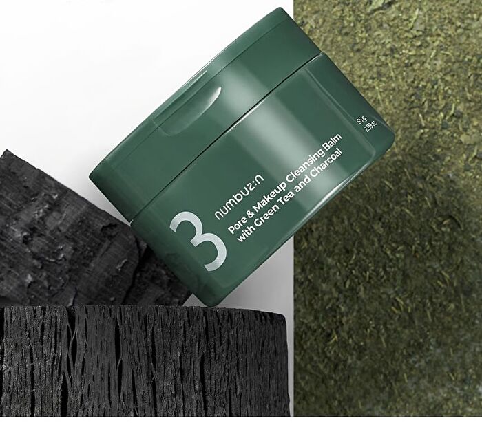 No.3 Pore & Makeup Cleansing Balm With Green Tea And Charcoal - 85g