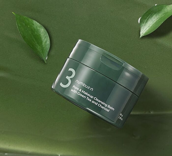 No.3 Pore & Makeup Cleansing Balm With Green Tea And Charcoal - 85g