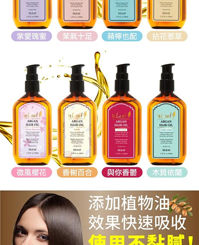 Fragrance Argan Hair Oil Original - 100ml