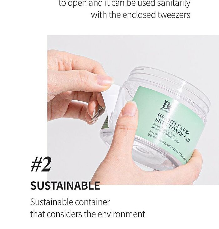 Heartleaf 80 Skin Toner Pad - 70 pads