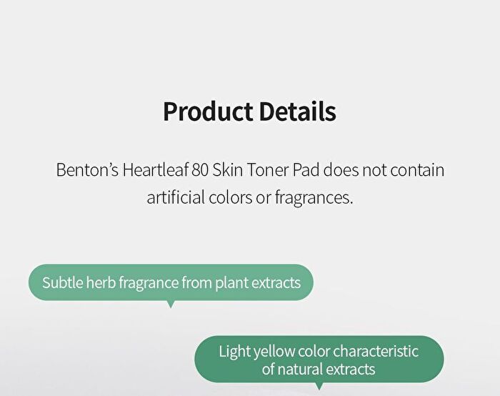 Heartleaf 80 Skin Toner Pad - 70 pads