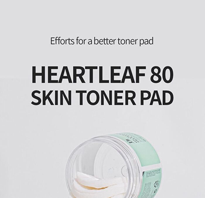 Heartleaf 80 Skin Toner Pad - 70 pads
