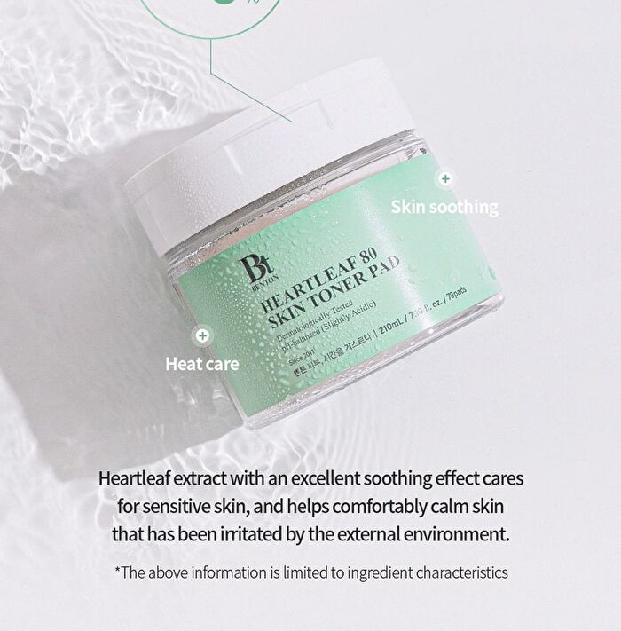 Heartleaf 80 Skin Toner Pad - 70 pads