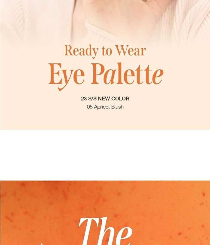 Ready To Wear Eye Palette Apricot Edition - #05 Apricot Blush