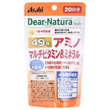 Asahi Dear-Natura Style 49 Amino M Vitamins & Minerals 20 days - 80 capsules
