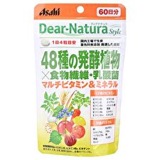 Asahi Dear-Natura Style 48 Kinds Fermented Plants Dietary Fiber Lactic Acid Bacteria 60 days - 240 capsules