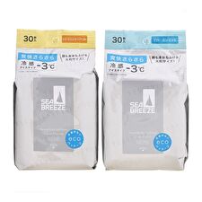 Shiseido Sea Breeze Face & Body Ice Sheet N Frozen Mint - Frozen Mint - 30 pcs