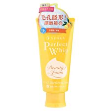 Shiseido Senka Perfect Whip Yuzu Vit C Poreless Glow Face Wash - 100g