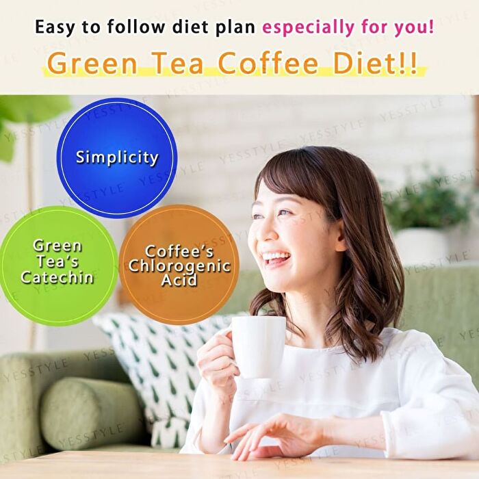 Fine Japan Green Tea & Coffee Diet - 1.5g x 30