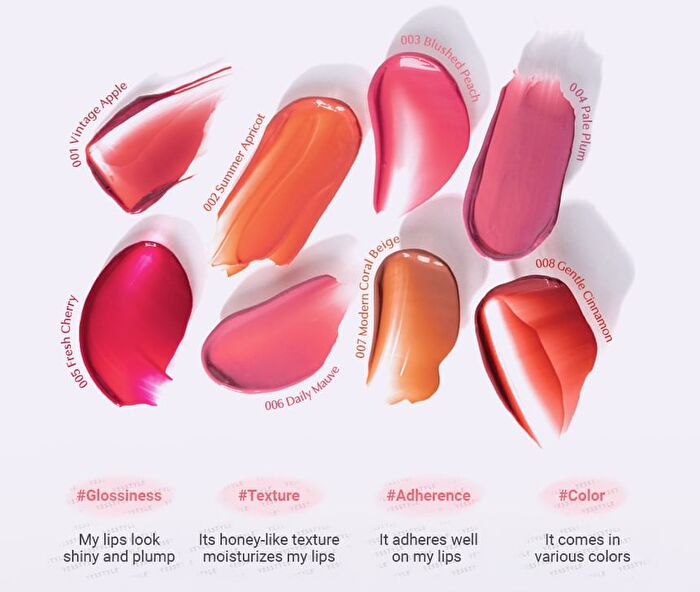 Crystal Glam Tint - 12 Colors - #01 Vintage Apple