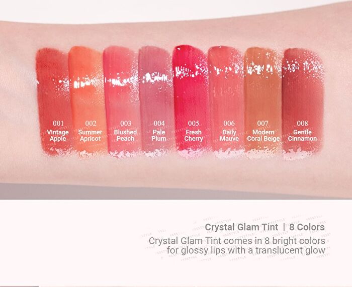 Crystal Glam Tint - 12 Colors - #01 Vintage Apple