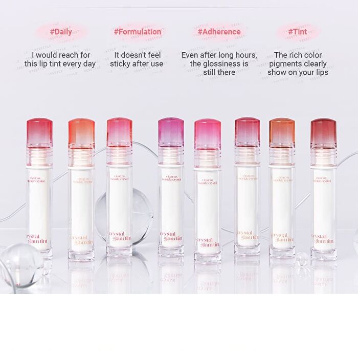 Crystal Glam Tint - 12 Colors - #03 Blushed Peach