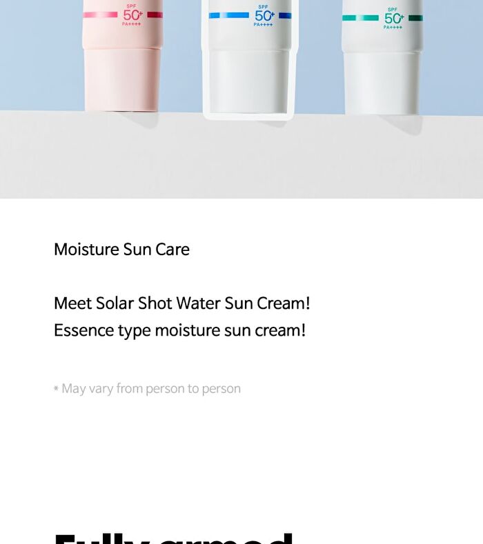 Solar Shot Water Suncream - 40ml