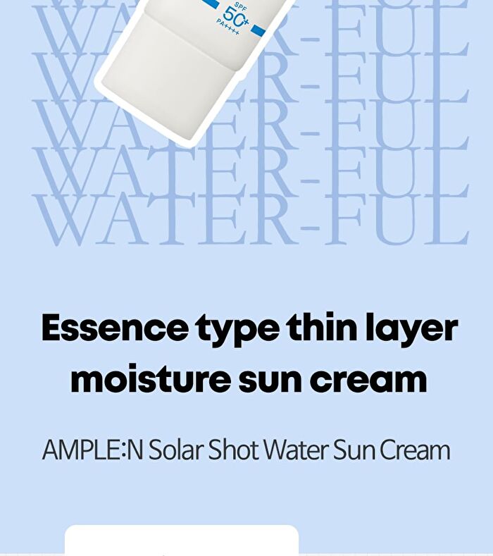Solar Shot Water Suncream - 40ml