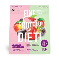 Fine Japan Fine Protein Diet Powder Berry Mix - 300g
