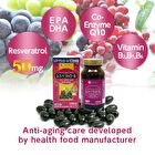 Fine Japan Resveratrol + Coenzyme Q10 + EPA & DHA Capsules - 180 Capsules