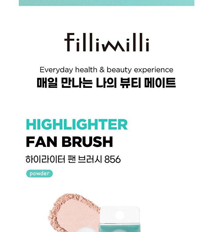 Highlighter Fan Brush 856 - 2025 Version - 1 pc