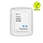 Dual Disposable Plastic Cotton Swabs - 200 pcs