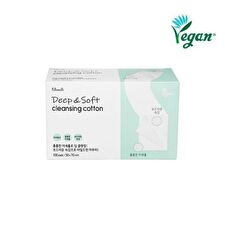 Deep & Soft Cleansing Cotton - 100 pads