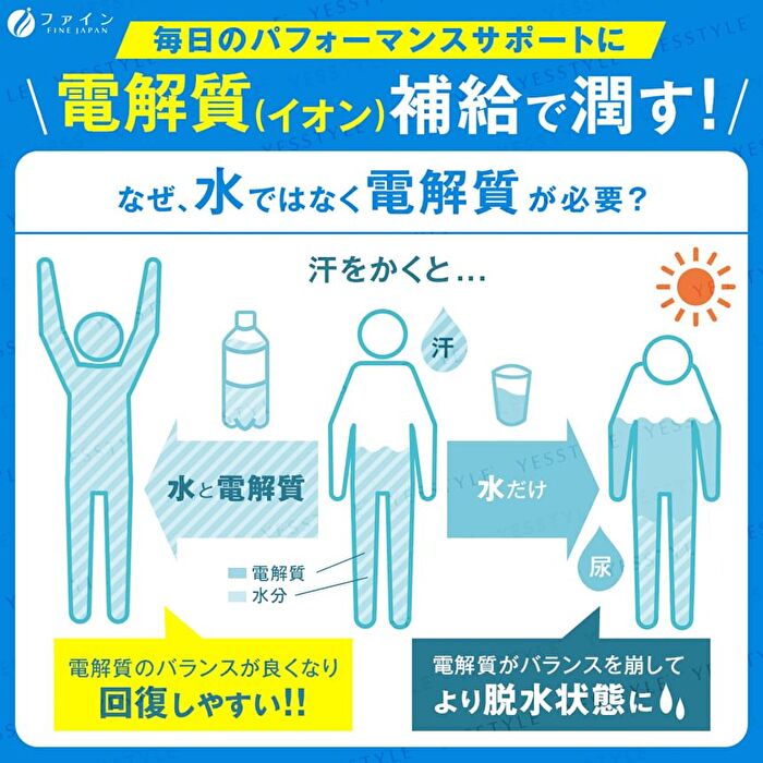 Fine Japan Ion Drink - 3.2g x 22