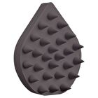 Relaxing Massage Brush Hard Type - Charcoal Gray - 1 pc