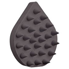 Relaxing Massage Brush Hard Type - Charcoal Gray - 1 pc