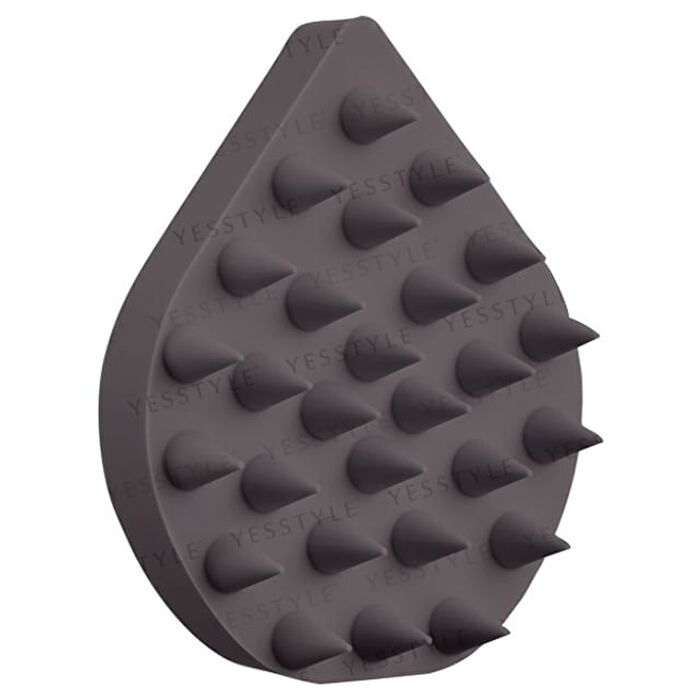 Relaxing Massage Brush Hard Type - Charcoal Gray - 1 pc