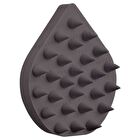 Relaxing Massage Brush Hard Type - Charcoal Gray - 1 pc