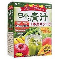 Japanese Green + Nattokinase With Fruits Powder - 3g x 30