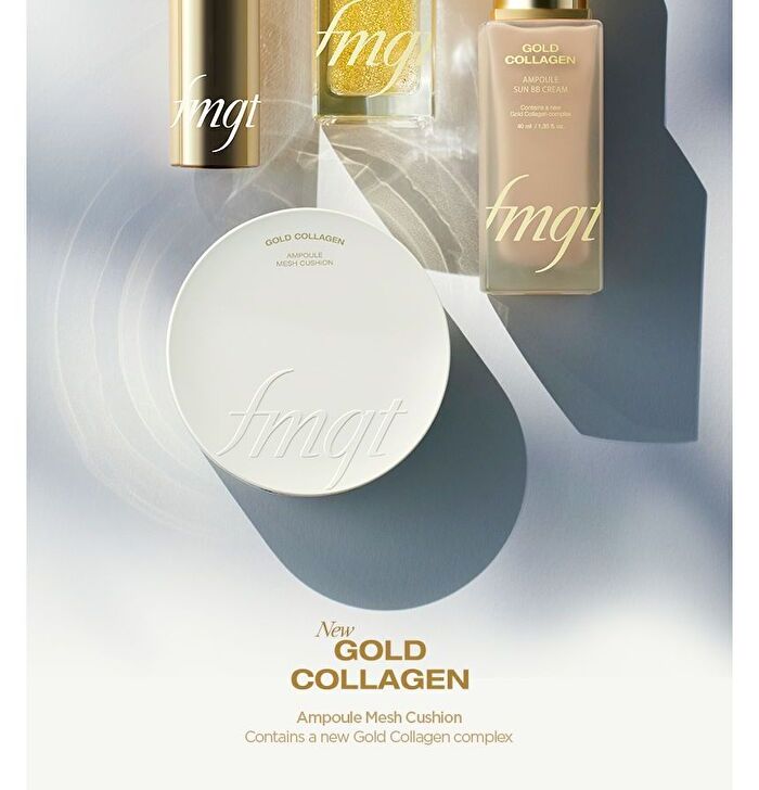 fmgt Gold Collagen Ampoule Mesh Cushion - 2 Colors - #201 Apricot Beige