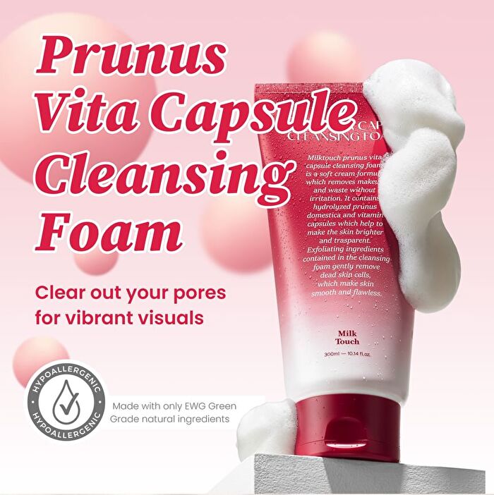 Prunus Vita Capsule Cleansing Foam - 300g