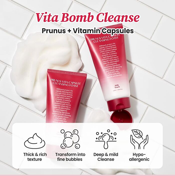Prunus Vita Capsule Cleansing Foam - 300g