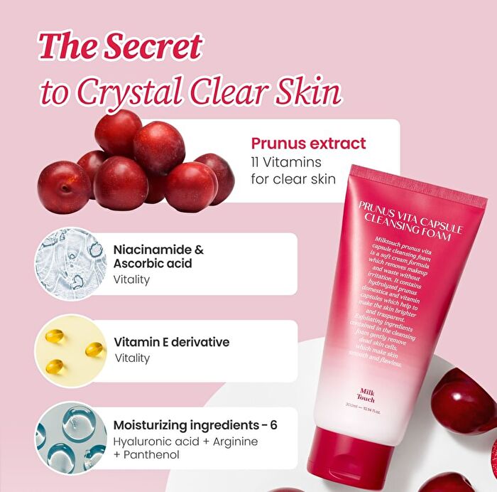 Prunus Vita Capsule Cleansing Foam - 300g