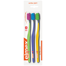 Elmex Ultra Soft Toothbrush 3 Pieces
