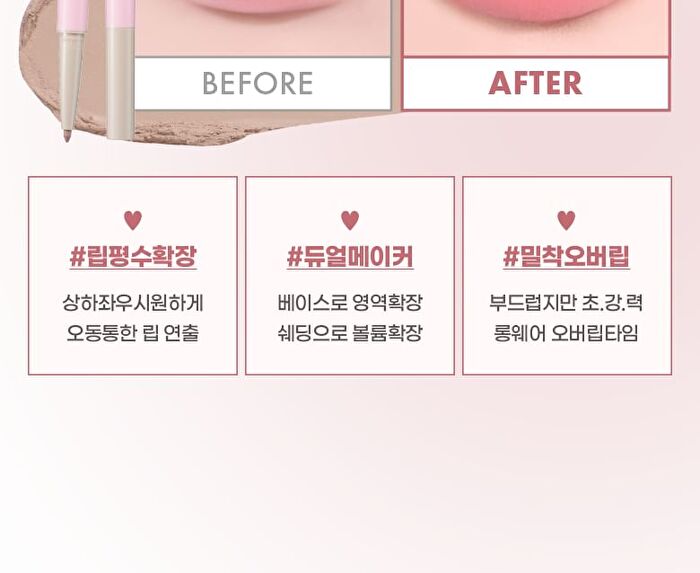All In One Over-Lip Maker - 5 Colors - #02 Cool Pink