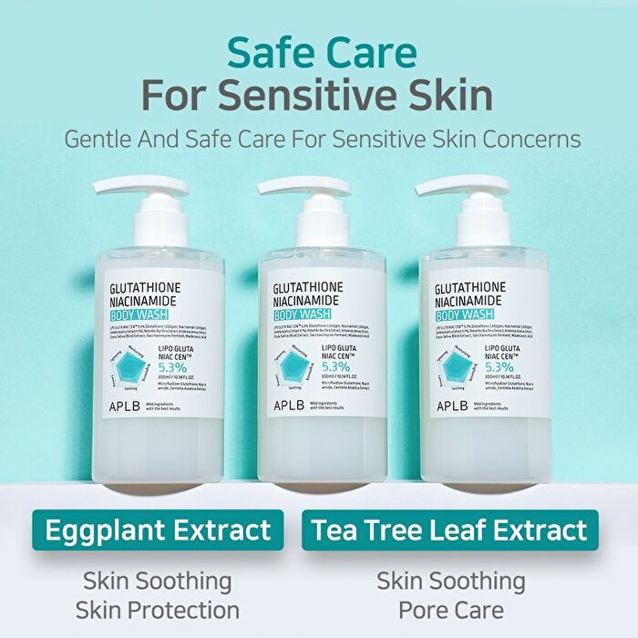 Aplb Glutathione Niacinamide Body Wash - 300ml