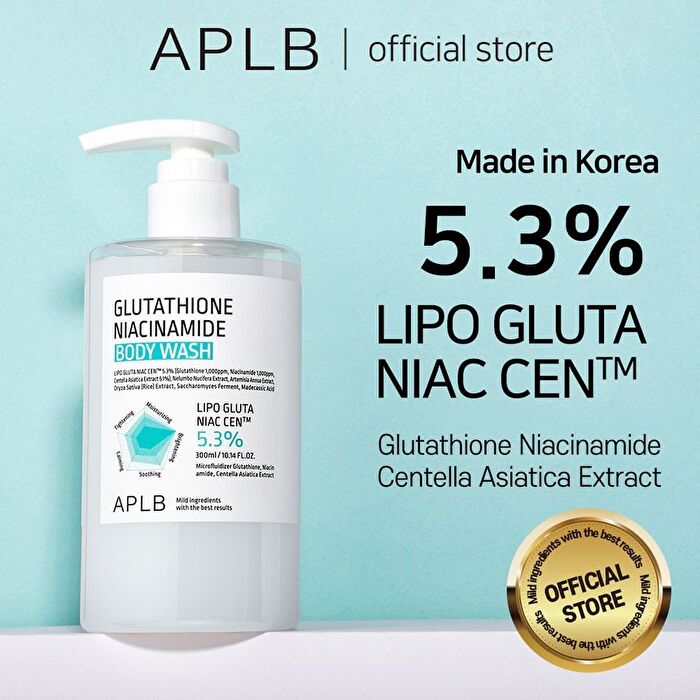 Aplb Glutathione Niacinamide Body Wash - 300ml