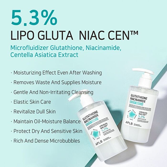 Aplb Glutathione Niacinamide Body Wash - 300ml