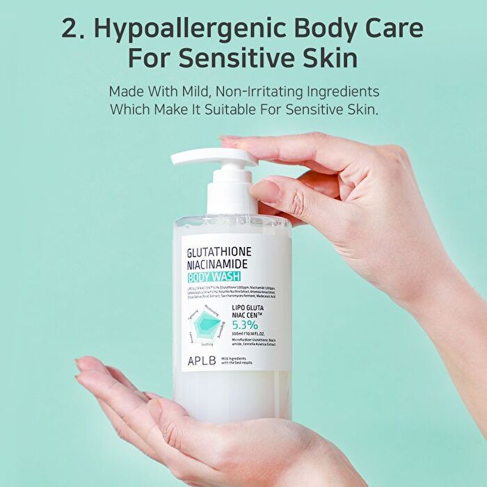 Aplb Glutathione Niacinamide Body Wash - 300ml