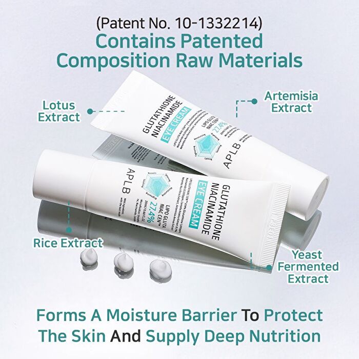 Aplb Glutathione Niacinamide Eye Cream - 20ml