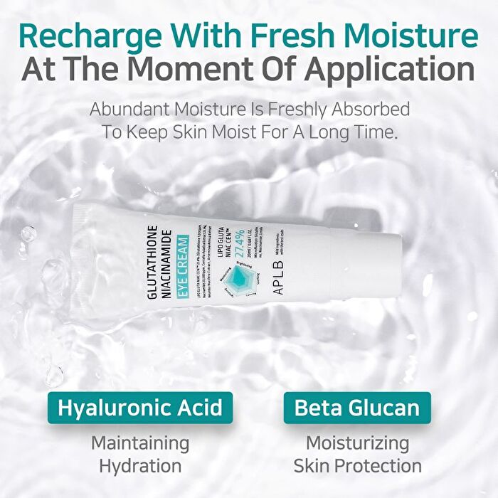 Aplb Glutathione Niacinamide Eye Cream - 20ml