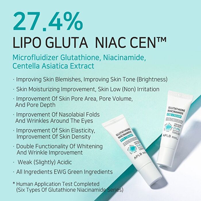 Aplb Glutathione Niacinamide Eye Cream - 20ml