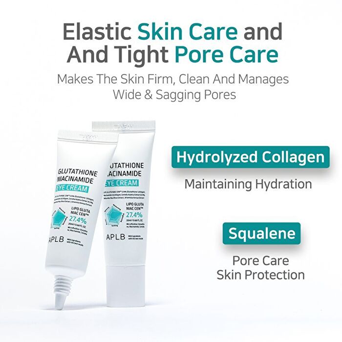 Aplb Glutathione Niacinamide Eye Cream - 20ml