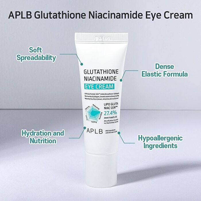 Aplb Glutathione Niacinamide Eye Cream - 20ml